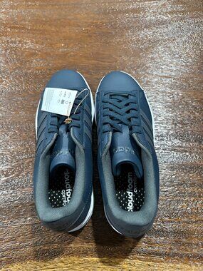 Adidas men's grand court 2.0 shoes Aurora Ink Navy in color sz 8.5 8 1/2 NWT NEW